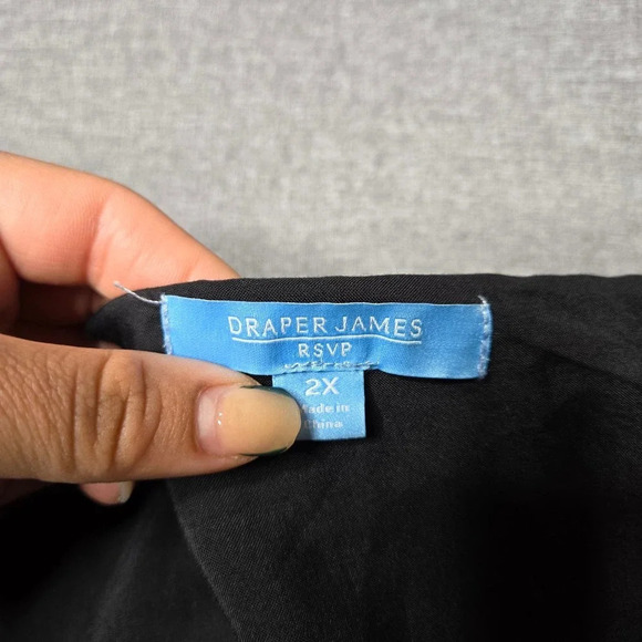 Draper James RSVP Long Sleeve Ruffle Midi Dress - Picture 3 of 4